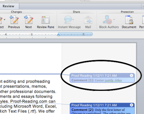 word for mac 2011 get rid of comments